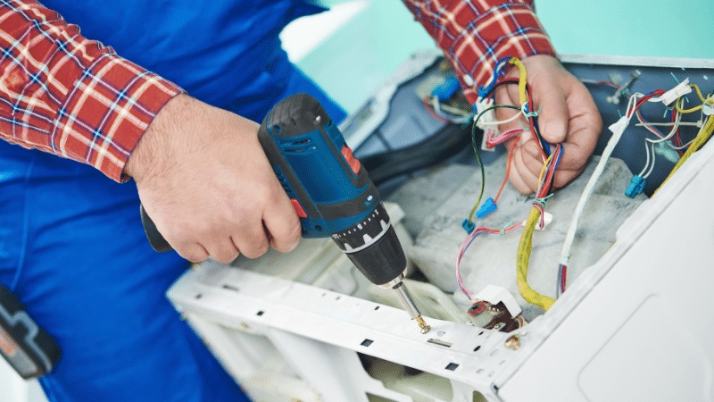 Bergama Toshiba Toshiba çamaşır makinesi kart tamiri – Su almama arızası orijinal parça ile giderildi. - Teknik servis örneği